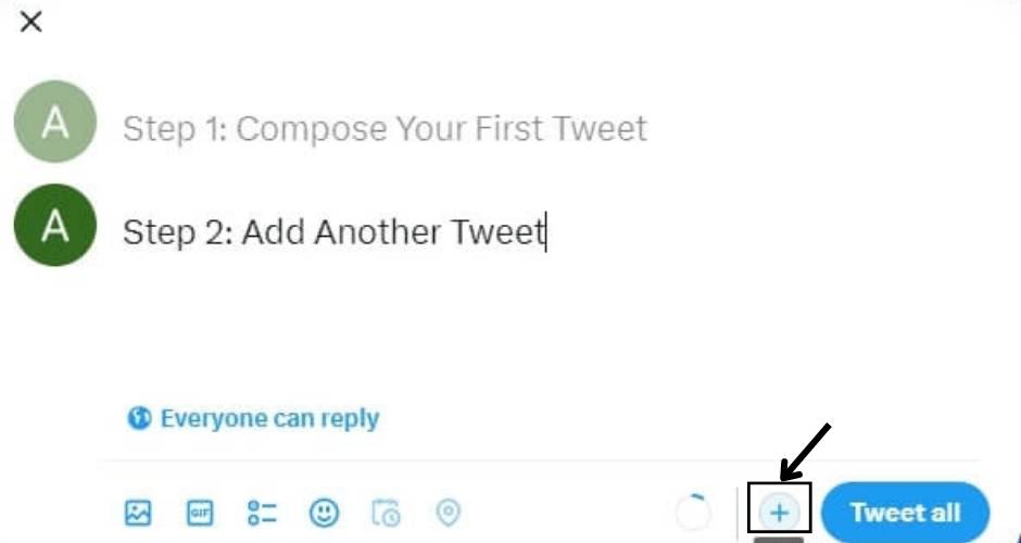Add Another Tweet - Twitter Thread